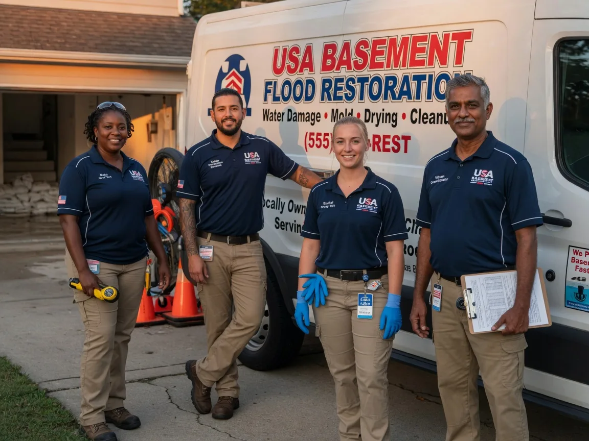 Basement Flood Cleanup company in Wanette, OK